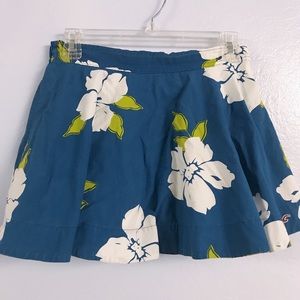 Hollister floral skirt